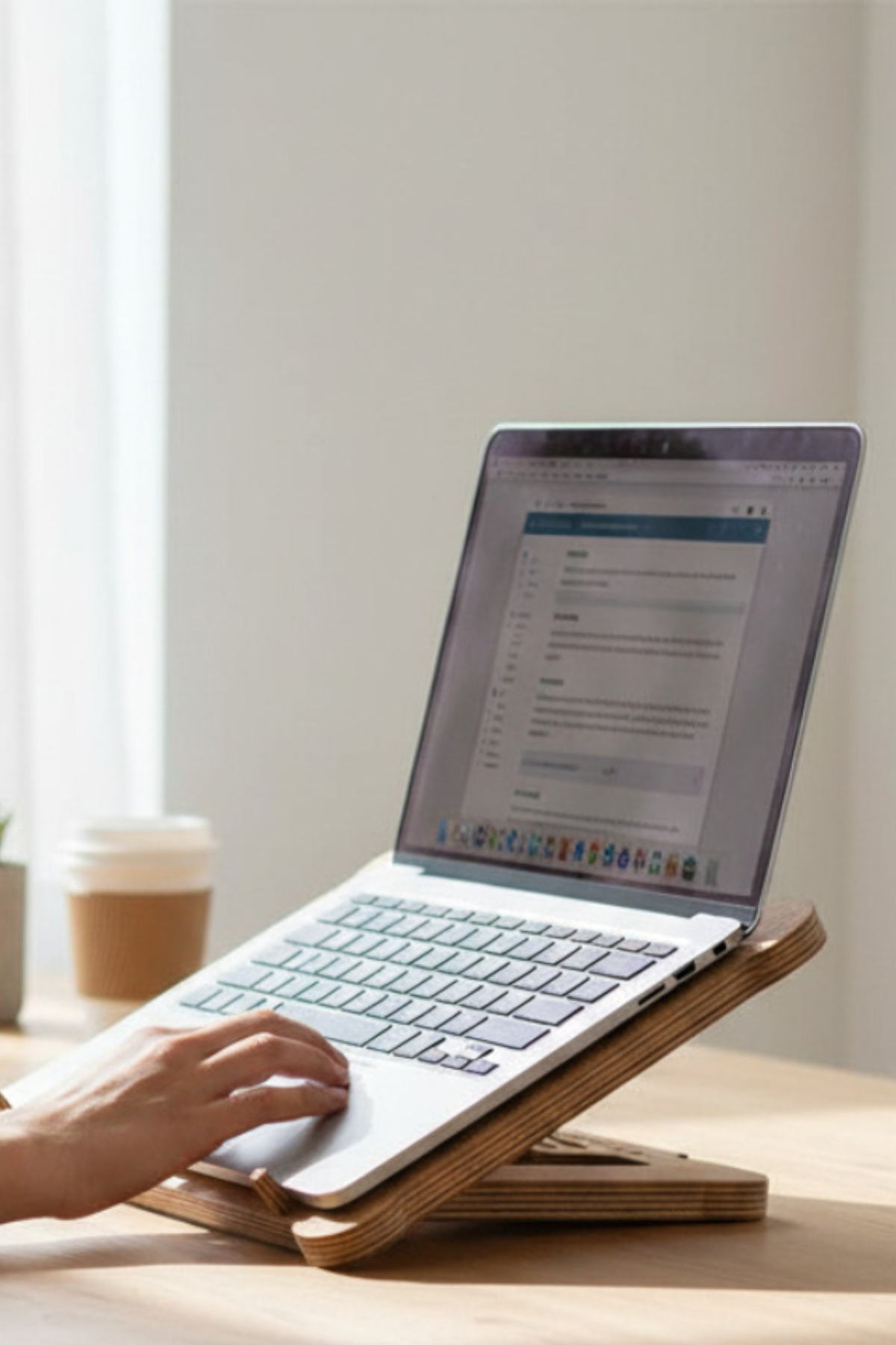 3 Kademeli Laptop Tablet ve Kitap Standı