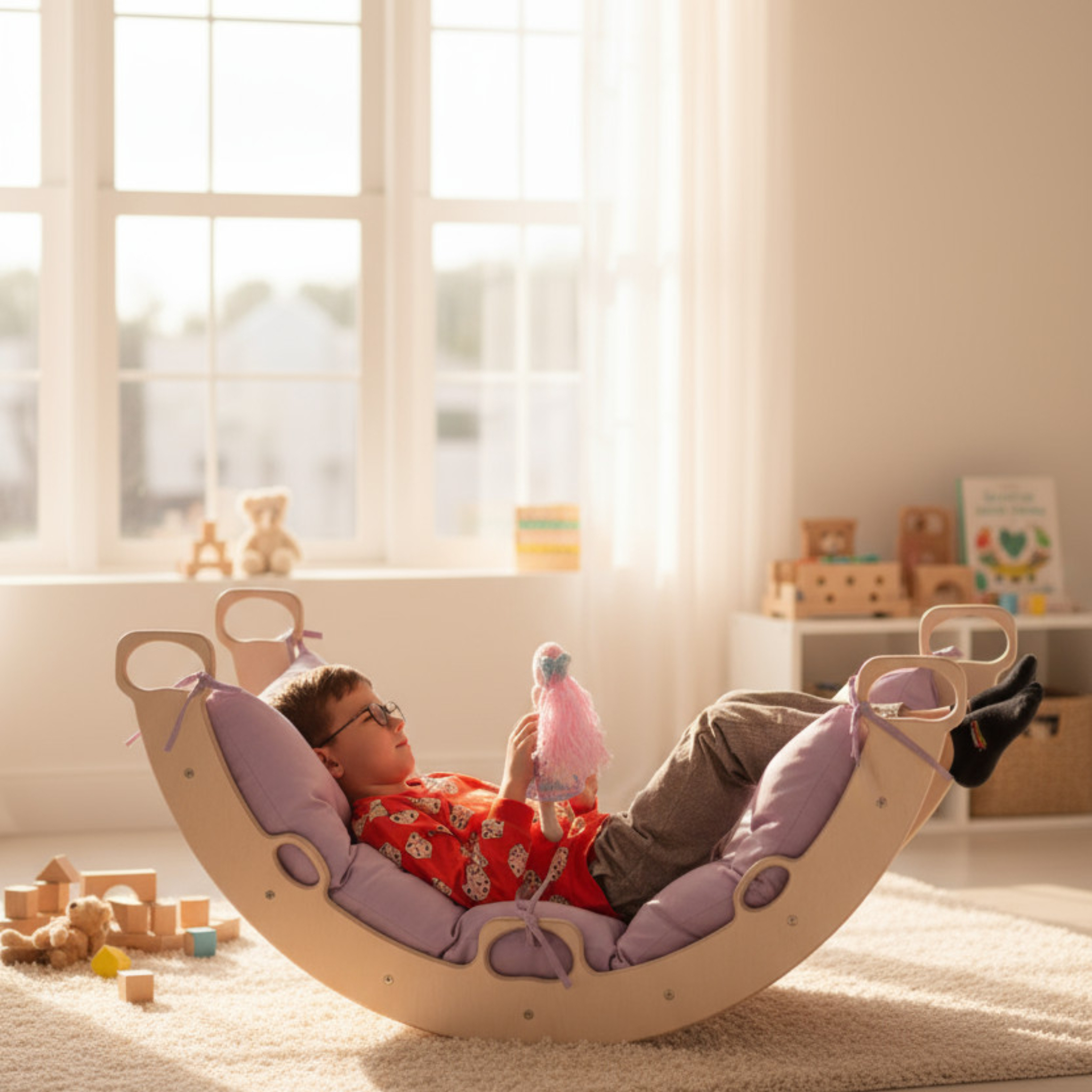 Montessori Arch Ve Organik Pamuklu Yastık