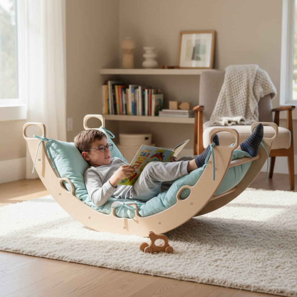 Montessori Arch Ve Organik Pamuklu Yastık