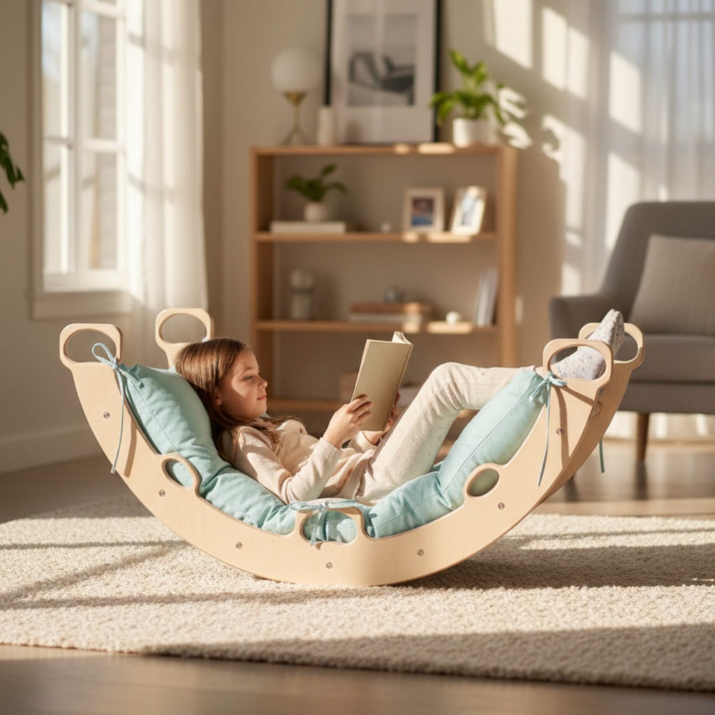 Montessori Arch Ve Organik Pamuklu Yastık