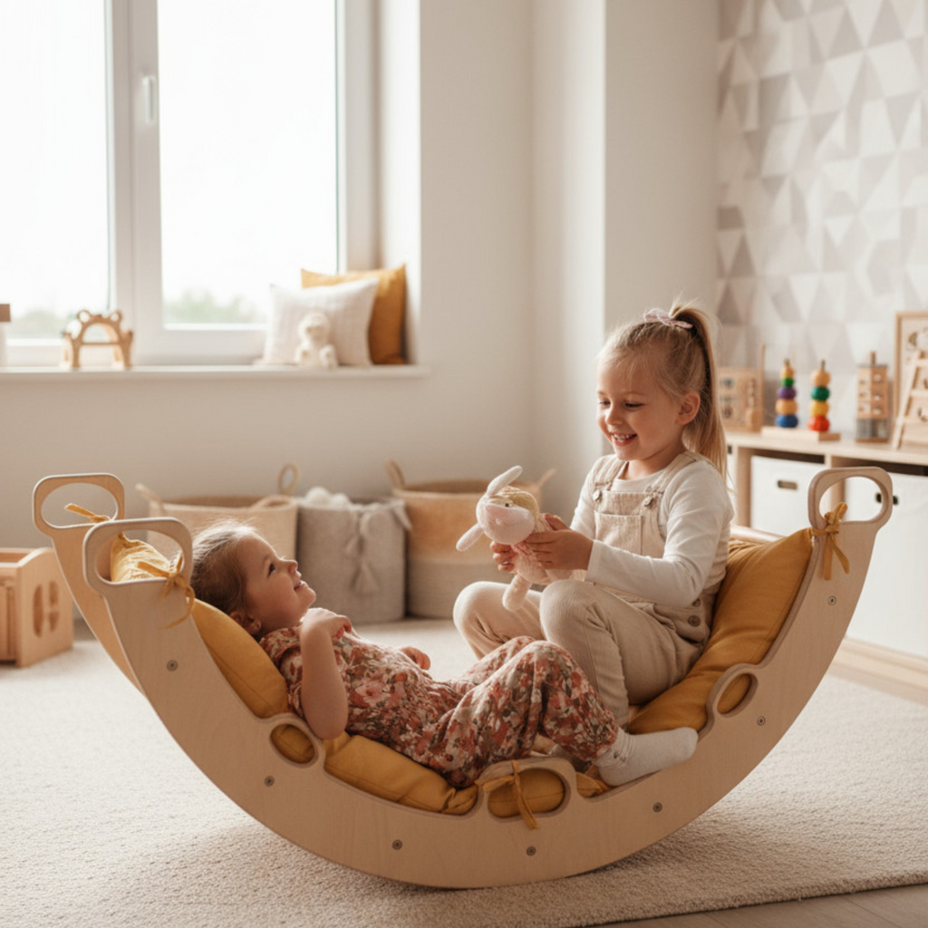 Montessori Arch Ve Organik Pamuklu Yastık