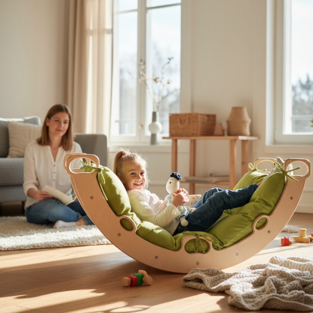 Montessori Arch Ve Organik Pamuklu Yastık