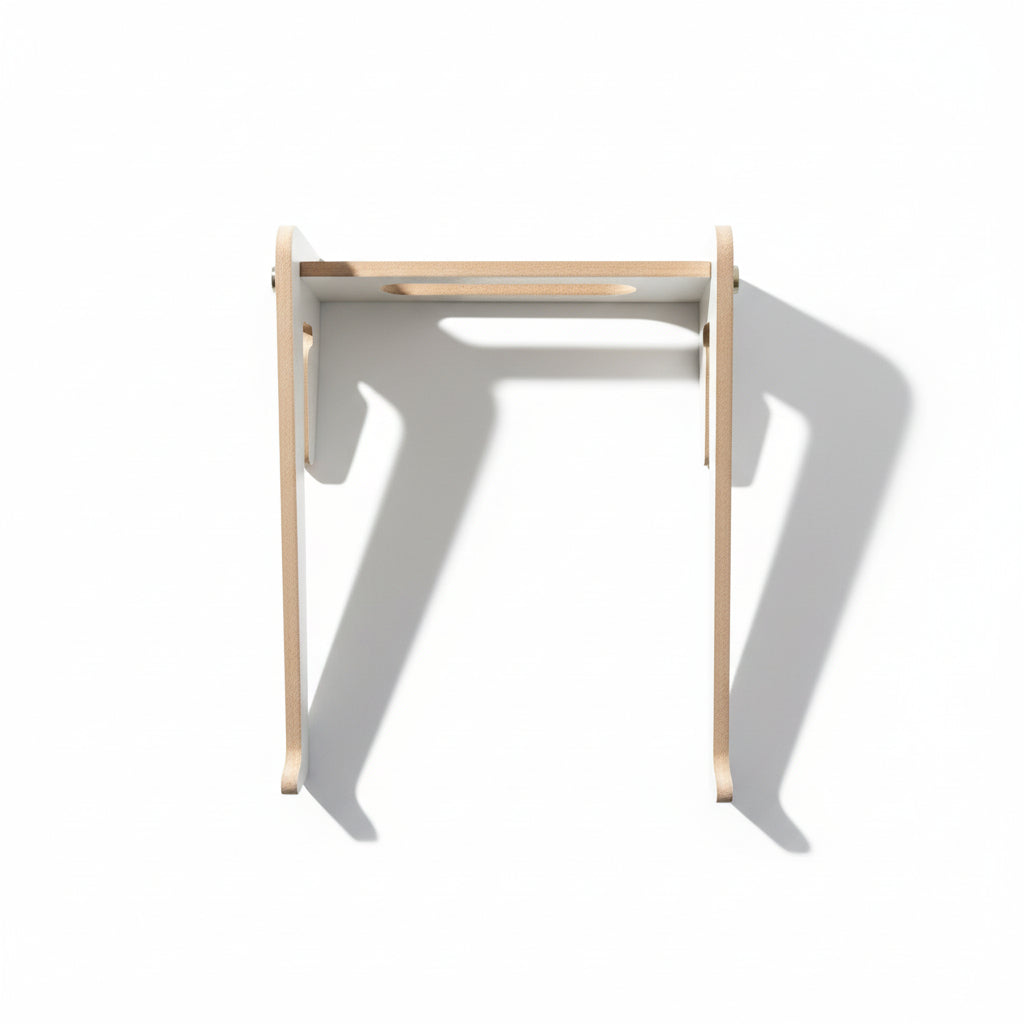 Ergonomik Ahşap Laptop Standı Laptop Yükseltici Dekoratif ve Tüm Modellerle Uyumlu