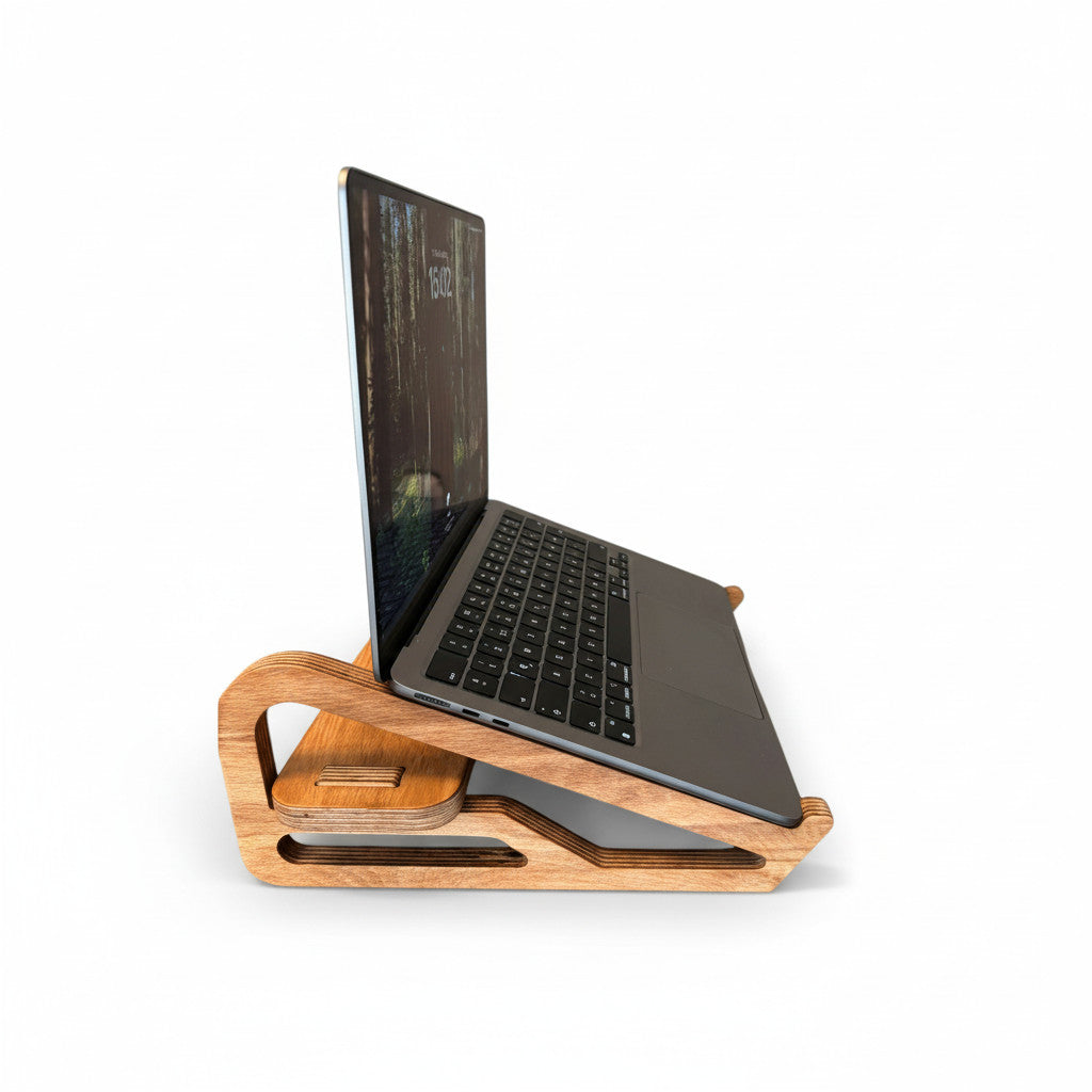 Dekoratif Laptop Standı Ergonomik Düzenleyici Organizer