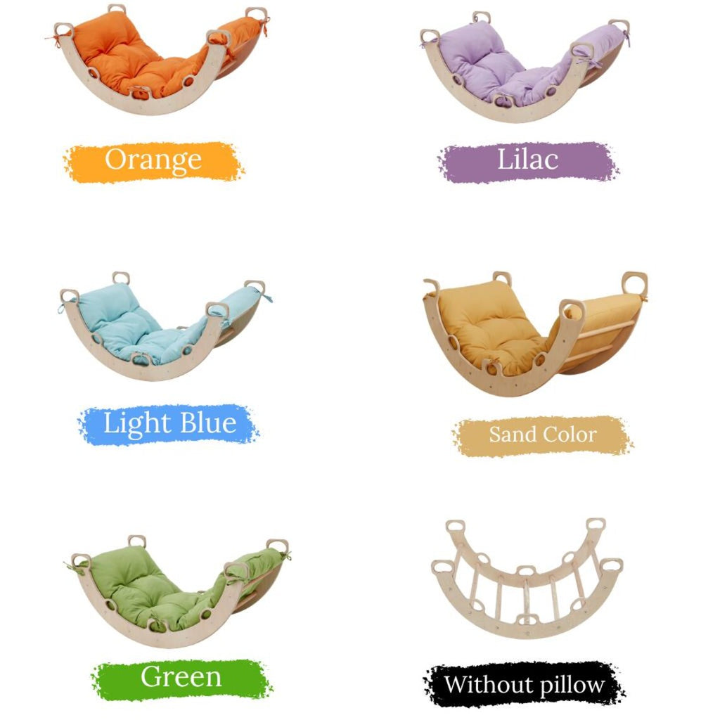 Montessori Arch Ve Organik Pamuklu Yastık